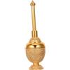 VALICLUD Bottiglia Acqua Santa Decorativa con Tappo Contenitore Sacro Compatto con Eleganti Motivi Europei Vaso per Acqua Santa Cattolica per Casa Ufficio e Cerimonie