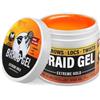Apooliy Cera per capelli a tenuta forte, cera modellante non grassa per tutti i tipi di capelli, cera per il controllo dei bordi, non sfalda, gel per trecce a lunga durata, lisciante, 120ml