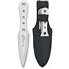 MARTINEZ ALBAINOX SET 3 COLTELLI DA LANCIO 16.5CM WHITE DRAGON CON FODERO