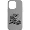 alligator graphic tee Custodia per iPhone 15 Pro Max Fauna selvatica xilografica vintage Open Jaw Gator