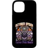 Halloween October Astrology Lover Custodia per iPhone 15 Ottobre Spider Career Peak Month Halloween Vibes