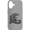 alligator graphic tee Custodia per iPhone 17 Fauna selvatica xilografica vintage Open Jaw Gator