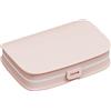 WRITWAA Porta Medicine Portatile Mini in Abs Pp Rosa per Viaggio