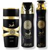 Lattafa Kit Lattafa Asad Acqua Profumata 100Ml Deodorante 200Ml Deodorante 300M