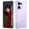 ISOI - Cover compatibile con OPPO Reno 13 Pro 5G Custodia, con Paraurti Airbag Antiurto Protezione Completa, Case Protettiva in Silicone TPU Ultrasottile e Morbido - Trasparente