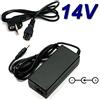 TOPCHARGEUR TOP CHARGEUR * Adattatore Caricatore Caricabatteria Alimentatore 14V per Monitor Samsung P2270H LS22EFVKUV LS22EFVKUV/EN EF22WS