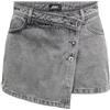 Only Gonna da Donna ONLLESLY, Denim Grigio Chiaro., M | Gonna