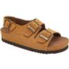 SCHOLL SHOES Air bag back strap nubuck unisex bioprint cuoio 44