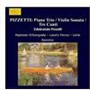 Pizzetti/piano Trio/vln Sonata/tre Canti (CD) Album