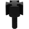 UKCOCO Bullone Vite per Sella Moto Sgancio Rapido, Dado del Sedile Posteriore Cnc Filettato 1/4-20, Accessorio Fissaggio Stabile per Moto Custom, Montaggio Semplice senza Attrezzi