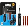 SMARTGYRO Kit di riparazione forature smartGyro, Strumento per riparare forature su ruote pneumatiche tubeless e scooter elettrici