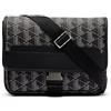 Lacoste Nh4411lx, Borsa Uomo, Monogram Nero Grigio, Taglia Unica