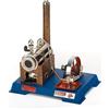 Wilesco Steam Engine D6, Diameter 45 mm, Length 100 mm, Finished Model