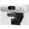 Logitech webcam Brio 500 4 MP 1080p USB-C Bianco con microfono incorporato