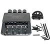 Lahdrhab 1 Set 4 String Headless Bridge System Basso Elettrico Parte per Sostituzione Basso Elettrico Headless