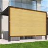 Ouckkhey Rete ombreggiante 3,5 x 5 m con fori, adatta per serre, gazebo, giardini, serre, polli, esterni, beige