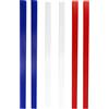 Dasertoe, set di strisce in silicone per misurare lo spessore 'impasto, 45,7 cm, guide per mattarello, distanziatori per cottura, pizza, 3 misure