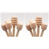 Leisurealeaneag 2 set da 10 cucchiaini in legno per miele, cucchiaini da 10 cm, in legno naturale