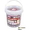 CONNEX B30083 Uni-Screws, benna TX 5,0 x 60 A, 240 pezzi, oro, 5,0 x 60 mm (240 pezzi)