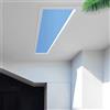 AOXCHEN Lampada da Soffitto Smart Blue Skylight, Pannello Luminoso Artificiale per Cielo Limpido, Luce LED Blu Nel Cielo, per Soggiorno Nel Corridoio dei Servizi Igienici(Doodle Smart,E 300 * 600mm)
