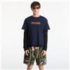 FOX LAB Maglietta FOX Double Layer LS Top Navy