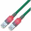 EasyLan Cavo patch RJ45 SACON CAT.6, S/FTP, identificazione luminosa, LSOH, turchese, 5,0 m
