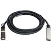 QNAP CAB-NIC40G30M-QSFP cavo InfiniBand e in fibra ottica 3 m QSFP+ Nero
