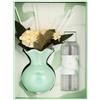 THUN Confezione regalo mini diffusore con fiori, blu, stoneware, Collezione Bomboniera, 100 ml, 5,9 x 5,9 x 10,9 cm