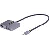 StarTech USB-C a HDMI/VGA, 4K 60Hz, 100W PD (122-USBC-HDMI-4K-VGA)