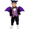 Ciao- Pipistrellino costume travestimento tutina baby (Taglia 6-12 mesi) con cuffietta