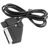 SING F LTD Cavo video AV scart in PVC RGB da 1,8 m, compatibile con Super Nintendo N64 NGC SNES
