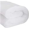 sourcing map Altoparlante fonoassorbente in fibra di poliestere di cotone audio isolamento interno fai da te HIFI sostituzione 62x100cm bianco