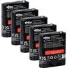vhbw 5x batteria sostituisce Motorola NNTN4385, PMNN4477, NNTN4384, PMNN4477A, PMNN4477AR per radio (1500mAh, 3,6V, NiMH)