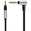 FAAEAL Cavo audio per cuffie Sennheiser HD599, HD598, HD558, HD518, HD579, HD569, ATH-M40x, ATH-M50x, ATH-M60x, ATH-M70x, cavo audio, 1,5 m, 4,4 mm