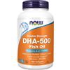 Now Foods Olio di pesce DHA-500, doppia forza 180 Capsule molli