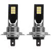 Epdpekc 2 Pezzi Lampadina Canbus per Fendinebbia Anteriore H7 12SMD LED Lampadina per Fendinebbia Conversione 1000LM 6000K Luce Bianca Lampadina Canbus Errori