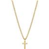 Brosway Collana Uomo in Acciaio con Simbolo Croce | Collezione Ink - BIK30