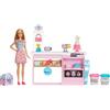 Barbie La Pasticceria Playset Con Bambola Bionda, Isola per Cucinare, Forno E Ac
