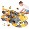 Pista Da Corsa Macchinine Elettriche, Trenino Elettrico per Bambini 3 4 5 6 7 8