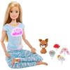 Barbie Wellness Playset Meditazione Bambola Bionda, Giocattolo per Bambini 3+ An