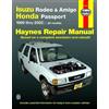 Isuzu Rodeo, Amigo & Honda Passport (89 - 02) (Tascabile)