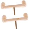 Mealoodiousmusea 2 pezzi Violino Violino Spalla Resto Pad Piedi di Supporto per Violino Violino Parti #1
