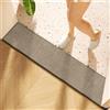 QHanky Tappeto da Bagno 10x100cm,Tappeto Diatomite Bagno Cucina Antiscivolo,Tappetino Assorbente,Asciugatura Rapida,Super Assorbente Tappeti,per Doccia e Ingresso (Multicolore C)