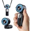 KIMMOO Ventilatore portatile 3 in 1 Turbo portatile a 100 velocità, 11000 giri/min, raffreddamento 10 ore, display LED, rotazione di 90°, alimentazione a batteria ricaricabile USB, mini ventilatore
