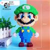 MINISO Super Mario Big Block Puzzle Assemblaggio Giocattolo Puzzle 3D Regalo Bambini