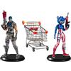 Toys Fortnite Shopping Cart Pack, Multicolore, Taglia Unica