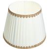 Generico Paralume di Pizzo Decorativo per Lampada da Tavolo e Piantana, Facile da Rimuovere, Stile Elegante per Soggiorno e Camera da Letto Colore Giallo