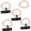 EXCEART Corda Con Manico Per Porta Garage Sezionale 5 Pezzi Kit Di Sostituzione Cordino Trazione Per E Scala Sottotetto Facile Installazione E Uso 2.76X2.16X0.71 in