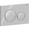 Geberit Plaque de fixation Geberit Sigma20 pour rinçage à 2 quantités, 115.882.KH.1, 115.882.KH.1, Colorazione: Cromatura lucida