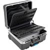 B&W GO Valigetta portautensili mobil con anelli portautensili (valigetta in ABS, volume 36l, 48 x 37,5 x 20 cm interno) 120.04/L, senza utensili